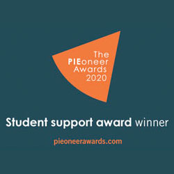 The PIEoneer Awards 2020 - Student support award finalist